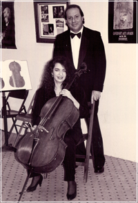 Oscar Carrescia and Myriam Santucci